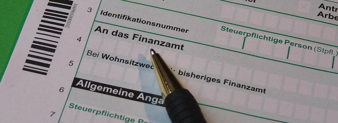 Anmeldung beim Finanzamt