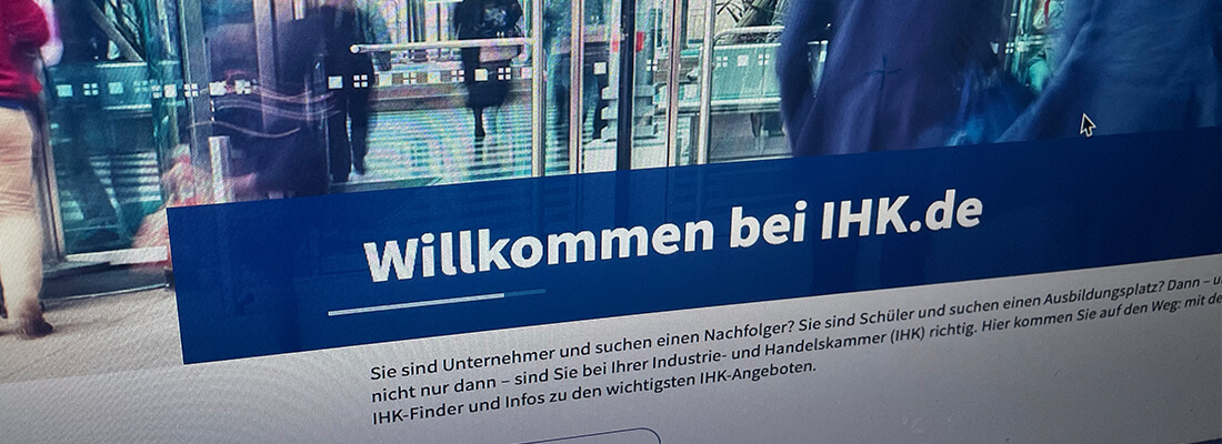 Registering your Readymade with the IHK, Chamber of Commerce in Germany: 10623 Berlin, 28209 Bremen, 60322 Frankfurt am Main, 22085 Hamburg, 80801 Munich, 50823 Cologne. We also serve in the areas of Dortmund and Stuttgart